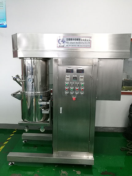 100L双行星搅拌机如何对产品进行精加工