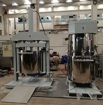 500L高速分散行星搅拌机选型要点