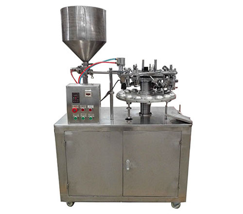 30半自动金属软管灌装封尾机