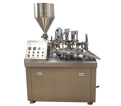 ​30半自动复合软管灌装封尾机