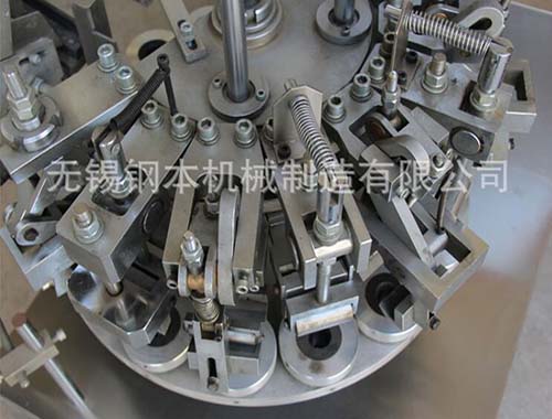 高粘稠硅胶灌封机/玻璃胶全自动金属铝管灌装封尾机